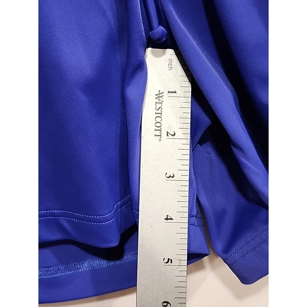 L.L. Bean Athletic Shorts‎ Womens Size Large Blue Drawstring Elastic Waist